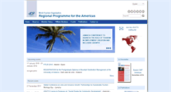 Desktop Screenshot of americas.unwto.org