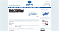 Desktop Screenshot of europe.unwto.org