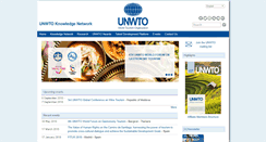 Desktop Screenshot of know.unwto.org