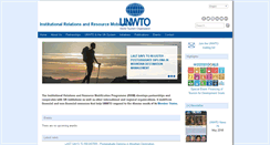 Desktop Screenshot of icr.unwto.org
