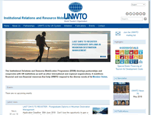 Tablet Screenshot of icr.unwto.org
