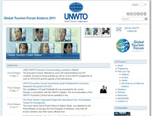 Tablet Screenshot of gtfandorra.unwto.org