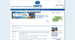 Desktop Screenshot of middle-east.unwto.org